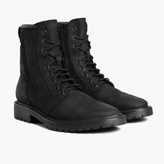 Men's Casa Moto Zip-Up Boot in Black Matte Leather - Thursday Boots Mens Zip Up Boots, Rande Gerber, Thursday Boot Company, Black Outfit Men, Black Boots Men, Thursday Boots, Chelsea Boots Mens, Mens Casual Outfits Summer, Boot Companies