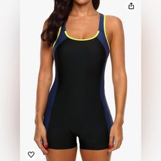 About This Item Built With Sewn-In Soft Bra Pads For Totally Wirefree,Provides Suitable Support And Shape Designed With Durable And Stretchy Fabric For Excellent Shape And Quick Drying Athletic Boyleg Competition One Piece Swimsuit,Perfect For Women,Teens And Junior Racer Back And Splicing Wide Shoulder Straps Feature Larger Range Of Movement Fully Lined Ensures Modest Coverage And Sun-Protection For Outdoor Water Activities Full Coverage Swimwear, Swimming Outfits, Swimwear Australia, Below The Knee Dresses, Sports Swimsuits, Swimsuits Athletic, Athletic Swimwear, Bathing Suits One Piece, Affordable Swimwear