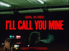 a movie poster with the words i'll call you mine in red on it