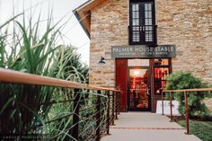 the entrance to palmer house stable