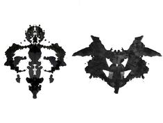 two black and white images of birds in the shape of hearts, one with wings