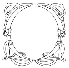 the letter o is made up of two lines and has an ornate design on it