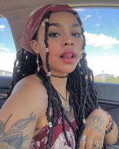 Long Dreads, Goddess Braids Hairstyles, Photographie Portrait Inspiration, Dread Hairstyles, Girls Braids, Locs Hairstyles, Hair Reference, Goddess Braids