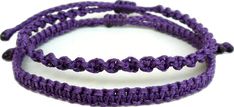 Handmade Adjustable Purple Bracelets, Handmade Adjustable Purple Bracelet, Purple Friendship Bracelet With Sliding Knot As Gift, Purple Bohemian Braided Bracelet With Sliding Knot, Handmade Purple Friendship Bracelets As Gift, Handmade Purple Friendship Bracelets For Gifts, Purple Adjustable Friendship Bracelets As Gift, Handmade Purple Friendship Bracelet Gift, Purple Adjustable Bracelets As Gift