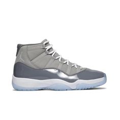 Walk The Path Of Greatness In The Air Jordan 11. These Eternally Popular Kicks Bring You Sleek Style With Premium Leather And A Classic Design That Keeps The Look As Desirable As Ever. Retro Jordans, Jordan 11 Cool Grey, Air Jordan Retro 11, Grey Jordans, Jordan Retro 11, Nike Air Jordan 11, Retro 11, Air Jordan 11 Retro, Jordan 11 Retro