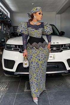 African Ankara Print Skirt and Blouse Styles For sophisticated Women. #ankarastyles2024 #ankaraskirtandblouse #ankarastyles #ankarazone #owambe #owambeslay #asoebistyles Formal Fitted Maxi Sets, Formal Fitted Maxi Length Sets, Fitted Maxi Length Set For Wedding Guest, Fitted Long Dress For Wedding Guest, Elegant Festive Long Dress Sets, Traditional Fitted Long Gown, Fitted Maxi Length Gown For Occasion Wear, Traditional Fitted Maxi Dress For Party, Traditional Formal Dress With Long Skirt