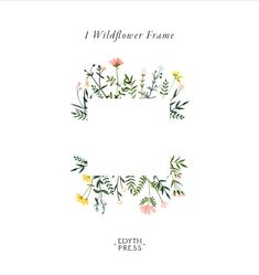 the cover art for wildflower frame