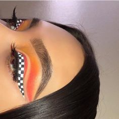 Eyeliner Tips, Mekap Mata, Drag Make-up, Alat Makeup, Orange Makeup, Make Up Inspiration, Makeup Eye Looks