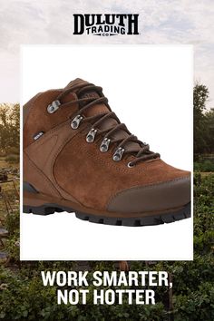 Boots built for wilderness where yetis and hodags are more common than manicured trails. Waterproof Leather Boots, Leather Boot, Leather Boots, Boots, Leather