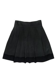 Slip into cozy-chic style with this elegant skirt from Rag & Bone. Made from soft and luxurious cashmere, this gorgeous olive green skirt boasts polished pleats and a flattering a-line silhouette. Perfect for creating chic autumn looks, pair this number with a black fitted turtleneck and tall boots. Size 6 (28) 100% Cashmere Lined Hidden side zip Pleated Black contrast hem A-line silhouette Above-the-knee Waist 26.25" Length 20" Elegant Pleated Mini Skirt For Party, Elegant A-line Mini Skirt With Lining, Elegant Party Mini Skirt With Pleated Hem, Chic Formal Full Mini Skirt, Elegant Mini Skirt With Pleated Hem For Fall, Chic Formal Mini Skirt With Pleated Waist, Elegant Solid Pleated Skirt For Winter, Elegant Lined Mini Skirt For Fall, Elegant Winter Mini Skirt For Work