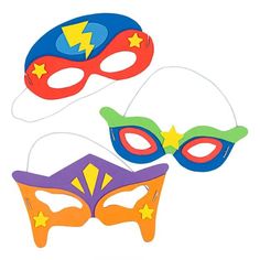 Superhero Mask Craft Kit Make Your Own Superhero, Mask Craft, Superhero Halloween Costumes, Superhero Mask, Superhero Crafts, Unique Masks, Superhero Masks, Masks Crafts, Craft Kits For Kids