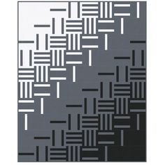 an image of a black and white pattern on a sheet of paper that has been cut into squares