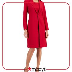 in stock Fitted Knee-length Outerwear For Office, Knee-length Outerwear For Work, Knee-length Fitted Outerwear For Semi-formal Occasions, Le Suit, Indigo Colour, Dress Suit, Dress Suits, Cool Fabric, Petite Size