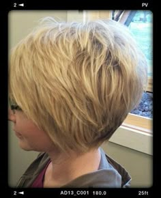 Stacked Bob Haircut, Stacked Bob, Choppy Bob Hairstyles, Short Choppy Hair, Bob Hairstyles For Fine Hair