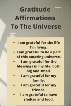 wealth affirmations law of attraction End Of Day Gratitude Affirmations, Gratitude Affirmations Before Bed, Night Affirmations Gratitude, Gratitude Prayers Universe, Affirmation Of Gratitude, Affirmation For Gratitude, Gratutide Affirmations, How To Show Gratitude To The Universe, Universe Affirmations Gratitude