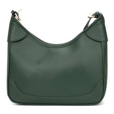 This thoughtfully designed shoulder bag offers versatility and comfort for everyday use, no matter the task. Easy to pair with any outfit and roomy enough for the essentials. Green Hobo Bag With Adjustable Strap For On-the-go, Trendy Green Hobo Bag For Travel, Everyday Green Shoulder Bag, Green Rectangular Satchel With Single Shoulder Strap, Green Rectangular Satchel With Single Strap, Rectangular Green Satchel With Single Shoulder Strap, Green Satchel Shoulder Bag, Green Satchel Shoulder Bag With Single Strap, Green Crossbody Hobo Bag For Travel