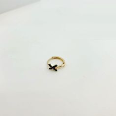 14k Solid Gold Tiny Black X Shape Hoop Earrings, Piercing Earring, Gold Huggie Earrings, Cartilage Hoops, Tiny Small Hoops, Conch Hoop, Modern Simple Earring * Gold Kt: 14K Solid Gold * Inner Diameter: 9mm * Outer Diameter: 11mm * Black X Shape: 6mm * Every order comes with a gift box **This listing is for only 1 single earring Black Hypoallergenic Hoop Cartilage Earrings, Black Minimalist Small Hoop Earrings, Black Small Hoop Cartilage Earrings, Black Small Hoop Cartilage Earrings For Everyday, Black Hoop Cartilage Earrings For Everyday, Minimalist Black Hoop Cartilage Earrings, Black Single Hoop Cartilage Earring, Minimalist Black Small Hoop Huggie Earrings, Black Hypoallergenic Hoop Piercings