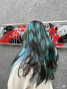 Funky Hair, Y2k Hair, Mint Hair, Quick Braided Hairstyles, Funky Hairstyles, Haircut And Color, Hair Color Blue, Dye My Hair, Artistic Hair