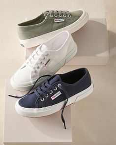 These classic tennis sneakers deliver just that with a pure cotton canvas upper and a wear-resistant vulcanized rubber sole. Since 1911, Superga has been crafting attractive shoes with enduring comfort. Cotu 2750 classic tennis sneakers for women by Superga. Everyday Canvas Shoes With Vulcanized Sole, Cotton Sneakers For Everyday Spring Wear, Everyday Cotton Sneakers For Spring, Cotton Everyday Sneakers For Spring, Classic High-top Canvas Shoes For Spring, Everyday Cotton Lace-up Canvas Shoes, Spring Canvas Shoes With Laces, Spring Cotton Canvas Shoes With Laces, Sporty Cotton Canvas Shoes With Laces