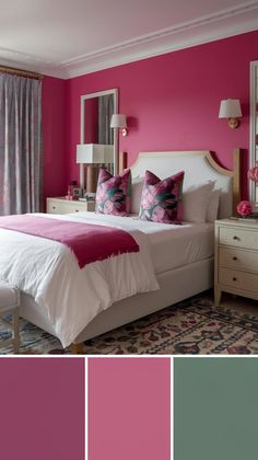 80 Bedroom Color Schemes That Will Boost Your Mood 80's Bedroom, Serene Bedroom