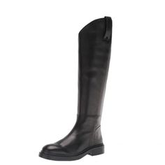 Material - Leather/Man Made Fabric Type - Leather Fall Moto Boots In Calf Leather For Riding, Closed Toe Winter Workwear Boots, Winter Knee-high Boots With Lug Sole For Workwear, Winter Workwear Knee-high Boots With Lug Sole, Winter Workwear Boots With Closed Toe, Winter Workwear Closed Toe Boots, Closed Toe Boots For Workwear In Fall, Fall Riding Boots In Calf Leather, Black Knee-high Riding Boots For Fall