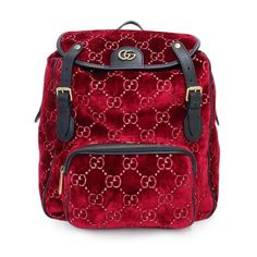 Gucci Small Velvet Gg Rucksack Daypack Backpack Gg Velvet Leather Red Red Size: Approx. W30cmxh32cmxd15cm Handle: Approx. 15cm Shoulder: Approx. 79~50cm Designer Gucci Leather Travel Backpack, Designer Gucci Leather Backpack, Gucci Leather Backpack For Travel, Luxury Gucci Backpack, Gucci Backpack With Dust Bag For Travel, Luxury Red Backpack Bags, Gucci Travel Backpack, Gucci Standard Backpack For Travel, Designer Red Backpack