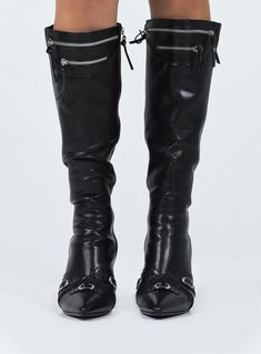 Regal Knee High Boots Black Knee High Boots Black, Long Leather Boots, Hero Image, Black Knees, Knee High Leather Boots, Casual Sport Shoes, Boots Knee, Long Boots, Heeled Loafers