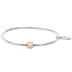 The bracelet that began it all...the original Cape Cod Single Ball Bracelet is still the most popular. It's timeless elegance and fine craftsmanship make this the perfect piece for any age and any style. - Bracelet is handcrafted of fine quality 925 sterling silver and 14kt rose gold for a lifetime of wear- Bracelet comes in a size 7"- Rose gold ball is solid- Manufactured in the USA- A Lifetime Guarantee accompanies every Cape Cod bracelet- Free cleaning and inspection at Day's for life of this Timeless Sterling Silver Rose Gold Bracelet, Timeless Rose Gold Sterling Silver Bracelet, Rose Gold Stackable Sterling Silver Bracelets, Adjustable Polished Rose Gold Bangle, Adjustable Rose Gold Bangle With Polished Finish, Elegant Rose Gold Beaded Bracelets In Sterling Silver, Elegant Rose Gold Sterling Silver Beaded Bracelets, Elegant Rose Gold Beaded Sterling Silver Bracelets, Classic Sterling Silver Jubilee Bracelet In Rose Gold