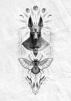 Egyptian themed realistic minimal tattoo design Side Tats, Snowglobe Tattoo, Fnaf Tattoo, Cyberciligism Tattoo, Hell Tattoo, Micro Realism, Hand Skeleton