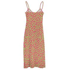 FREE SHIPPING This striking maxi dress showcases a vibrant green backdrop that sets the stage for a playful, retro-inspired floral pattern with pops of orange. • Material: 95% polyester + 5% spandex, lightweight and slightly elastic.• Features spaghetti strap and ankle length, simple but stylish.• Suitable for daily wear for home, out and shopping.• Machine washable in cold water. Do not bleach and soak for a long time. Womens Long Dresses, Green Backdrops, Orange Material, Ankle Length Dress, Dress Orange, Hoodies Mens, Matches Fashion, Women Long Dresses, Vibrant Green