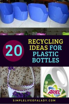 20 recycling ideas for plastic bottles