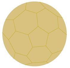 a yellow soccer ball on a white background