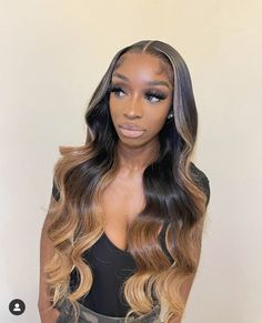 Black To Blonde Hair, Fall Hairstyles, Hd Lace Frontal, Cute Box Braids Hairstyles, Ombre Wigs, Braids With Weave, Silk Hair, Hair Life