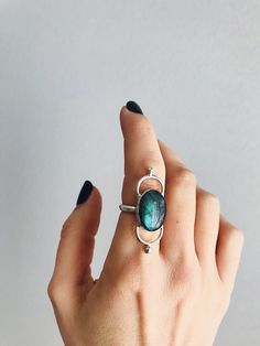 Labradorite ring,sterling silver ring,blue  labradorite ring,boho ring,ring for women,gemstone ring,statement ring,art deco ring,casual rin by KathyRossJewelry on Etsy https://www.etsy.com/listing/585017278/labradorite-ringsterling-silver-ringblue Bohemian Sterling Silver Emerald Ring, Elegant Adjustable Labradorite Ring, Oval Labradorite Promise Rings, Unique Labradorite Promise Ring, Bohemian Oval Labradorite Rings, Bohemian Labradorite Gemstone Ring, Bohemian Style Labradorite Open Ring, Bohemian Labradorite Cabochon Rings, Bohemian Labradorite Open Ring