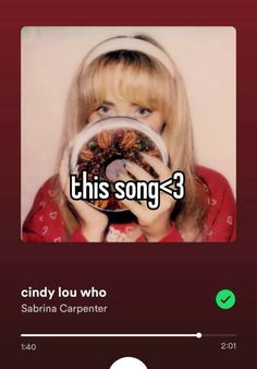 Creds to original owner Cindy Lou Who Sabrina Carpenter, Sabrina Fruitcake, Friend Questions, Best Friend Questions, Questions For Friends, Cindy Lou Who, Best Song, Cindy Lou, Getting Him Back