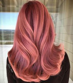 Rambut Brunette, Gold Hair Colors, Gem Tones, Hair Color Rose Gold, Haircut Styles, Winter Hair Color, Rose Gold Hair, Rose Hair