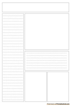 Printable Blank Newspaper Templates Old News Paper Template, Free Newspaper Templates Editable, One Pager Design Layout, News Paper Aesthetic, Journal Templates Layout, Blank Newspaper, Printable Notes Templates, Newsletter Design Layout, History Notebook