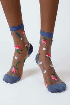 Shop for Blue sheer sprouting garden socks at Glassworks London. Free UK shipping for orders over £75. Buy Now Pay Later with Klarna.