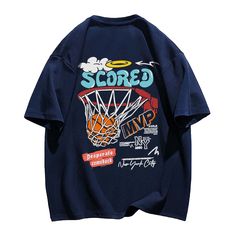 Sleek and stylish, our Score Basketball T-Shirt elevates your game both on and off the court. With a bold design and premium materials, this shirt exudes confidence and sophistication. Perfect for the discerning athlete who values both performance and style. Features: -100% Cotton -Crew Neckline -Super Soft Fabric -Basketball -Letter -Regular fit -Preppy style Basketball T Shirt, Free Socks, Free Bracelet, Fashion App, Bold Design, The Court, Preppy Style, Crew Neckline, Soft Fabric