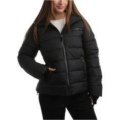 Steven Madden Women Winter Jacket - Packable Quilted Puffer Parka Coat - Hooded Outerwear Windbreaker Jacket for Women is a great choice for every fashionable woman when the temperature drops. Stay comfortable on chilly days with an extra warm and convenient jacket, designed with your active lifestyle in mind. Featuring deep pockets to protect your hands from the cold, this stylish active outerwear is perfect for work, campus, school, going to the mall, jogging, or having fun on the slope. GREAT Warm Jackets For Women, Women Winter Jacket, Steve Madden Jacket, Puffer Parka, Packable Jacket, Winter Outerwear, Puffer Jacket Women, Jacket For Women, Great Women