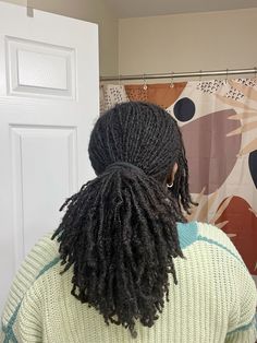 Locs Front View, Big Microlocs, Black Microlocs, Microlocs Aesthetic, Interlocked Microlocs, Sister Locs Sisterlocks, Micro Locs Styles, Types Of Locs, Locs Aesthetic