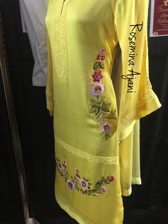 Ladies Suits Indian, Designer Dresses Couture, Punjabi Suit Boutique, Egypt Jewelry, Embroidery Fashion Detail, Hand Painted Dress, Hand Embroidery Dress, Long Dress Design, Kurta Neck Design