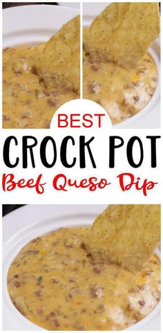 the best crock pot beef quesadilla dip recipe is so easy to make