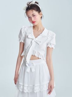 ❤︎ Frill ribbon pure lace shirt❤︎



      


Unit (cm)
Length
Chest surroundings
shoulder width
Sleeve Length


S
41.5
88
34
25


M
43
92
35
25.5


L
44.5
96
36
26 Five M, Lace Long Skirt, Bow Tie Shirt, White Lace Shirt, Summer Cardigan, Quilted Bag, Lace Shirt, Blouse Length, White Skirts