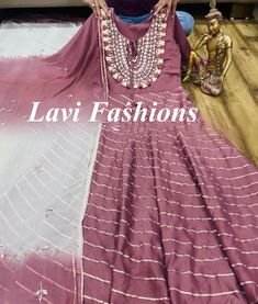 dola silk flair gown with heavy gota work on yoke detailed with tussels  All over gota detailing chiffon shaded dupatta with heavy gota work Size  38 40 42 44 * For any Questions/Queries Plz WhatsApp 224-542-0960 * All Items Ships From Dublin California Long Gown With Dupatta, Silk Long Gown, Dublin California, Shaded Dupatta, Flair Gown, Angrakha Kurti, Dress Party Wear, Saree Petticoat, Gown With Dupatta