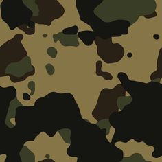 an abstract camouflage pattern with black and brown colors