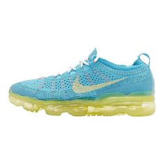 *100% Authentic Nike **Smoke Free Home ***New With Out Box ****Fast Shipping Light Blue Casual Running Shoes With Air Cushioning, Casual Light Blue Running Shoes With Air Cushioning, Blue Mesh Air Max Cushioned Sneakers, Blue Mesh Sneakers With Air Max Cushioning, Yellow Athleisure Sneakers With Air Cushioning, Vapormax Nike, Nike Vapormax Flyknit, Vapor Max, Vapormax Flyknit