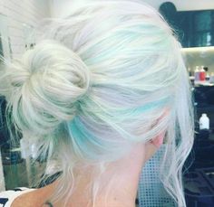 Mermaid hair Smink Inspiration, Hair Color Pastel, Pretty Hair Color, Pastel Hair, Dye My Hair, Hair Dye Colors, Colorful Hair