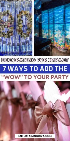 there are many different things in the room that you can use to decorate with them