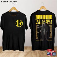 Twenty One Pilots The Clancy World Tour 2024 T-Shirt Concert Shirt Hoodie Check more at https://tshirtfamilygift.com/product/twenty-one-pilots-the-clancy-world-tour-2024-t-shirt-concert-shirt-hoodie/ Concert Shirts, Popular Outfits, Tour Shirt